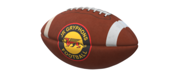 GMFA Jr. Logo (On a Football)